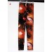 Женские высокие эластичные леггинсы с принтом "Галактика"  (MS-MS-040)
