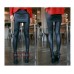 Женские всококачественные кожаные леггинсы-юбка (MS-MS-065)